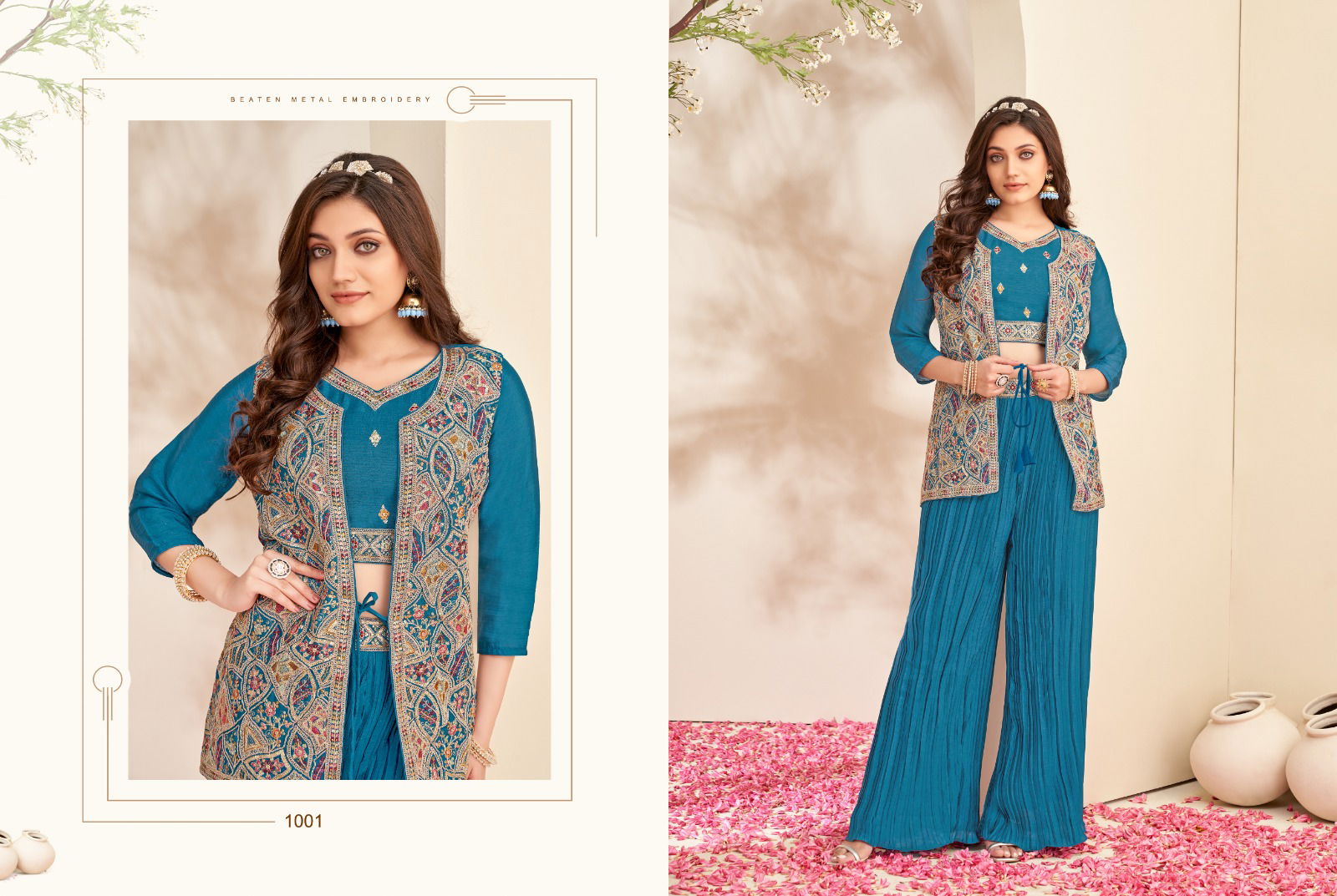 KF Nayna Shrug Jacket With Bottom Western Wholesale Shop In Surat